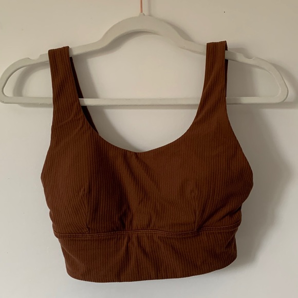 SOLD* Lululemon Ribbed Sports Bra - Size 6 - Picture 2 of 4